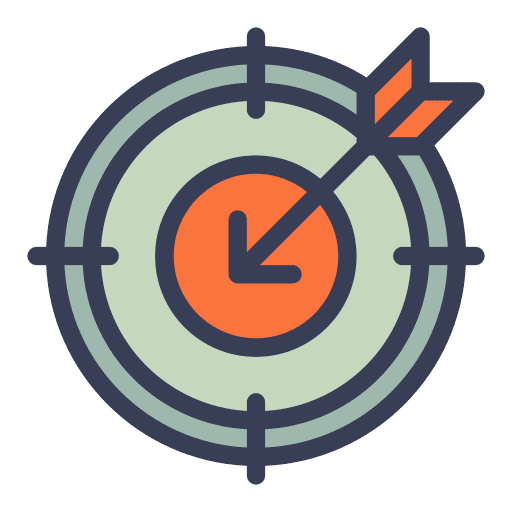 Target target business and finance sniper icon