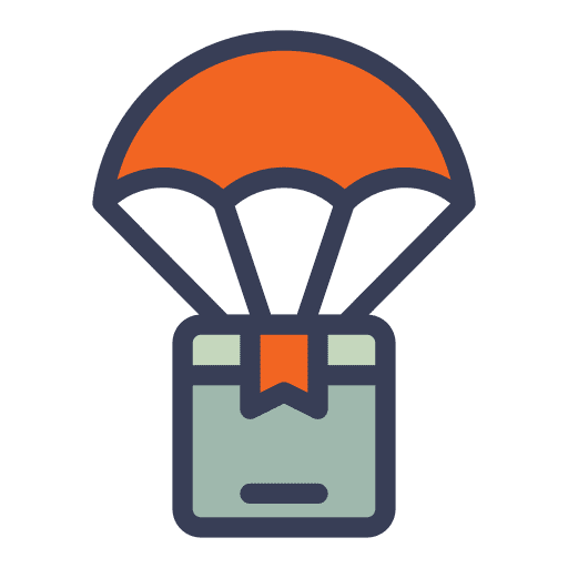 Box shipping and delivery box package icon Box shipping and delivery box package icon