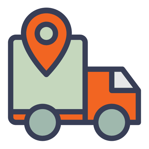 Delivery truck cargo truck vehicle shipping icon Delivery truck cargo truck vehicle shipping icon