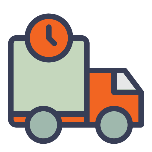 Delivery truck delivery truck shipping and delivery vehicle icon
