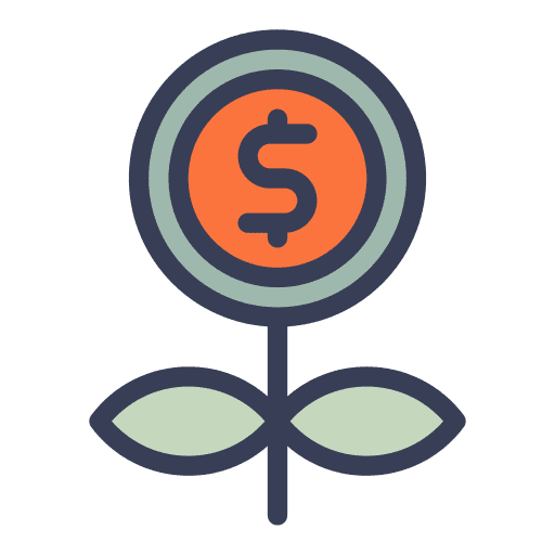 Money money invest business icon