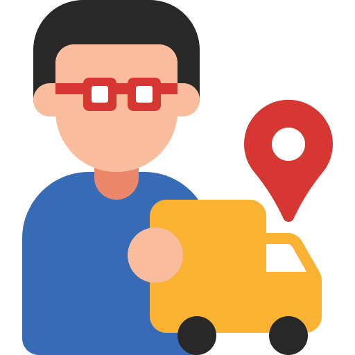 Delivery transportation delivery truck icon