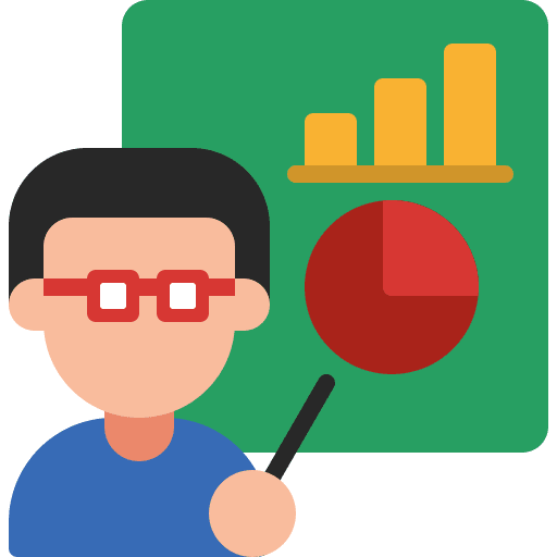 Data analysis statistic package analysis icon