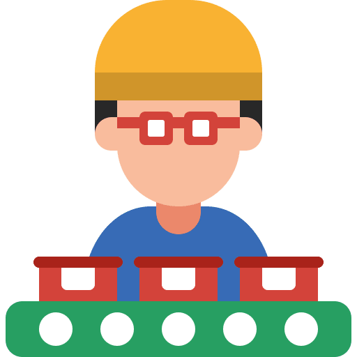 Production workspace production professions and jobs icon