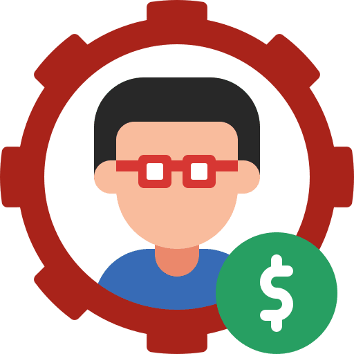 Money management money management gear asset management icon Money management money management gear asset management icon