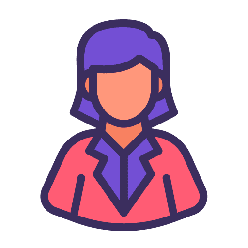 Businesswomen professions and jobs employee professional icon