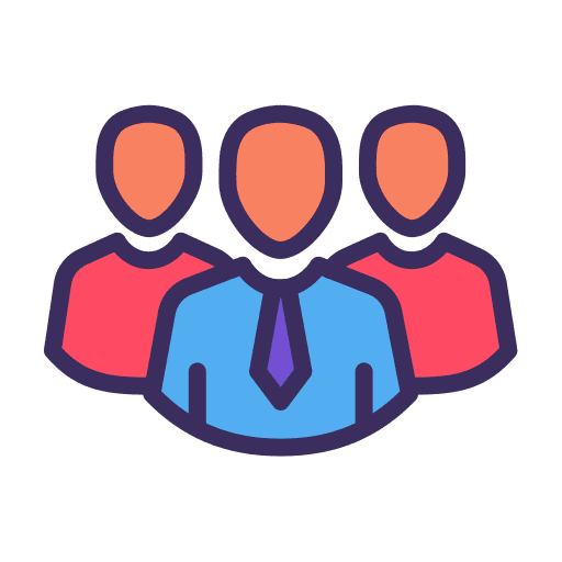 Group leader group people icon