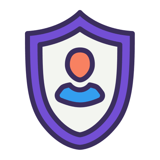 Insurance security secure protection icon Insurance security secure protection icon