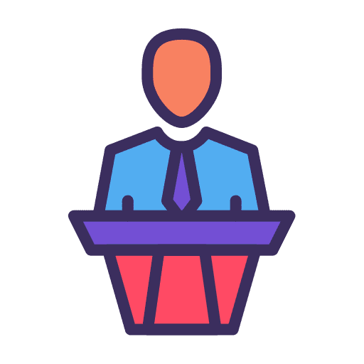 Speech conference communications speech icon Speech conference communications speech icon
