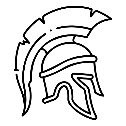 Helmet helmet warrior armor icon