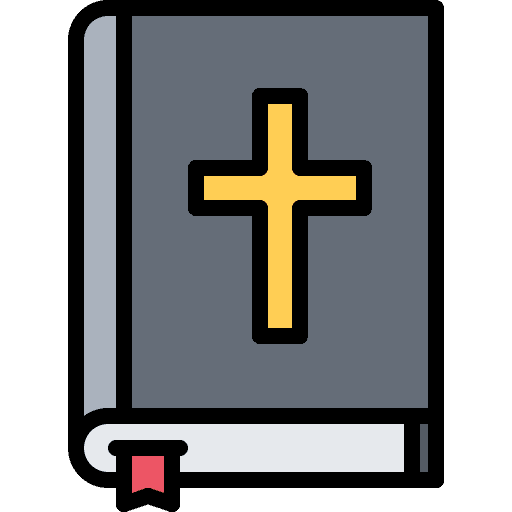 Bible cross christian cultures icon