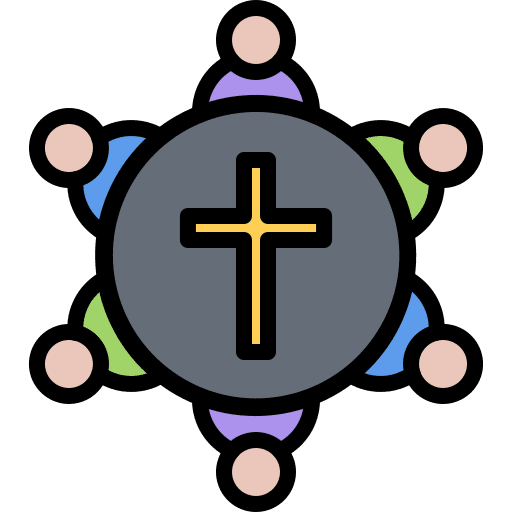 Christianity people christian cultures icon