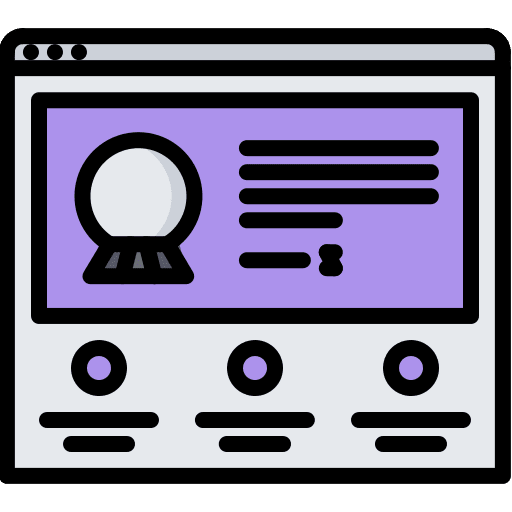 Fortune teller fortune teller browser miscellaneous icon