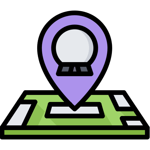 Fortune teller maps and location magic fortune teller icon Fortune teller maps and location magic fortune teller icon