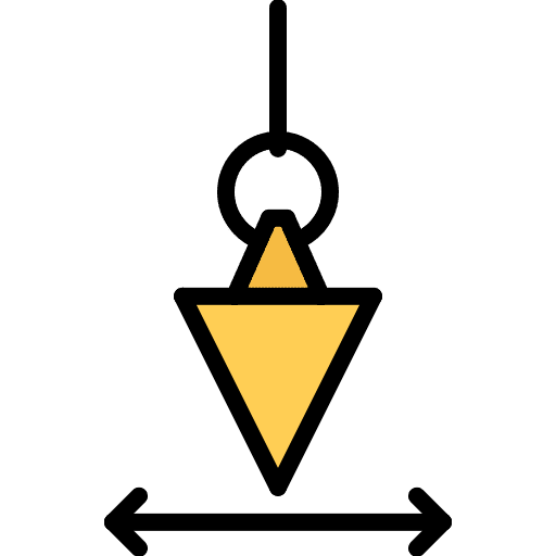 Pendulum magic miscellaneous fortune teller icon