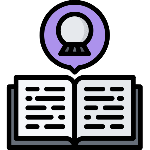 Magic book magic book fortune telling esoteric icon Magic book magic book fortune telling esoteric icon