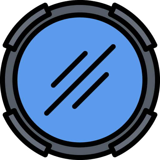 Mirror frame beauty mirror icon Mirror frame beauty mirror icon