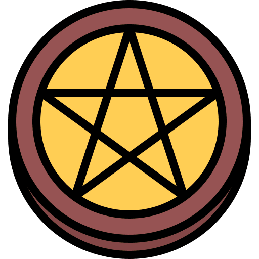Pentagram fortune telling magic miscellaneous icon Pentagram fortune telling magic miscellaneous icon