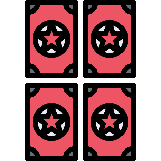 Tarot card magic tarot card fortune teller icon Tarot card magic tarot card fortune teller icon