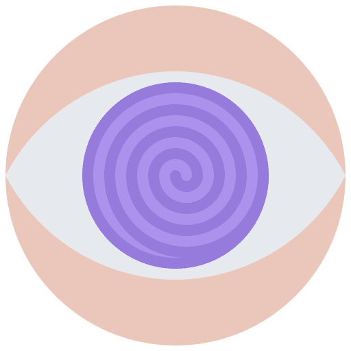 Hypnosis esoteric fortune teller magic icon