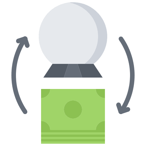 Fortune telling miscellaneous payment crystal ball icon Fortune telling miscellaneous payment crystal ball icon