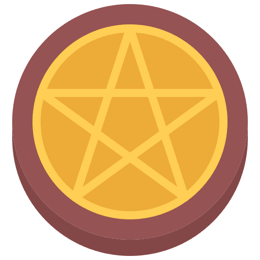 Pentagram fortune teller esoteric board icon Pentagram fortune teller esoteric board icon