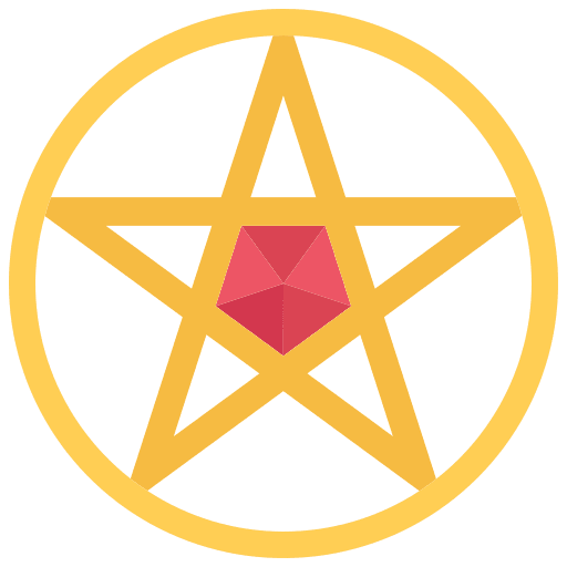 Pentagram shapes and symbols symbol pentacle icon Pentagram shapes and symbols symbol pentacle icon