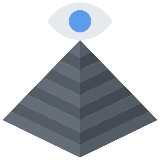 Pyramid magic fortune teller fortune telling icon Pyramid magic fortune teller fortune telling icon