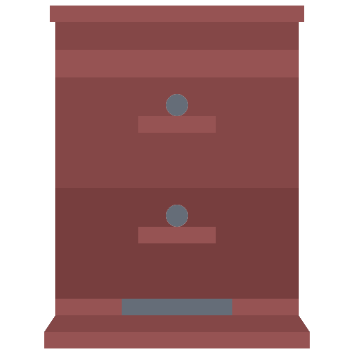 Bee hive apiary honey farming and gardening icon Bee hive apiary honey farming and gardening icon