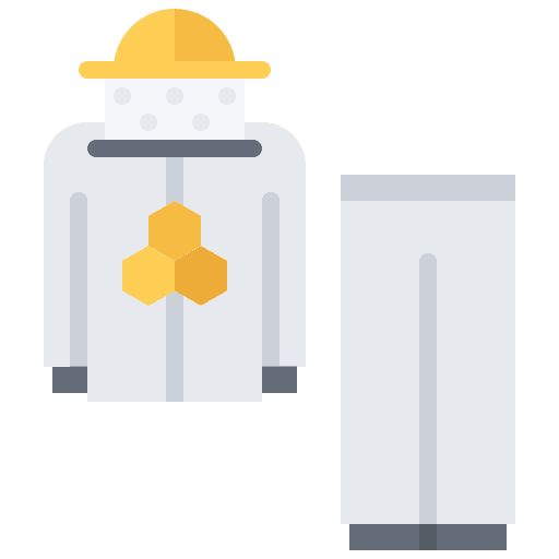 Beekeeping farming and gardening apiary honey icon Beekeeping farming and gardening apiary honey icon