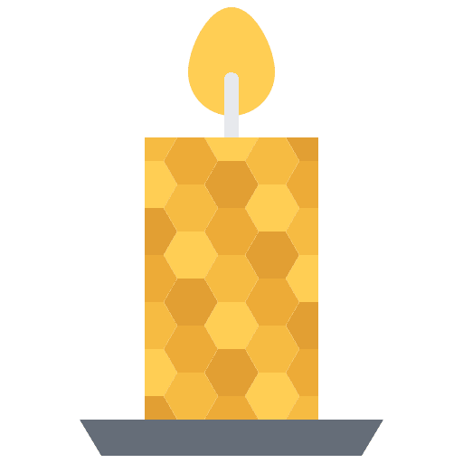 Candle aromatherapy candle wellness icon Candle aromatherapy candle wellness icon