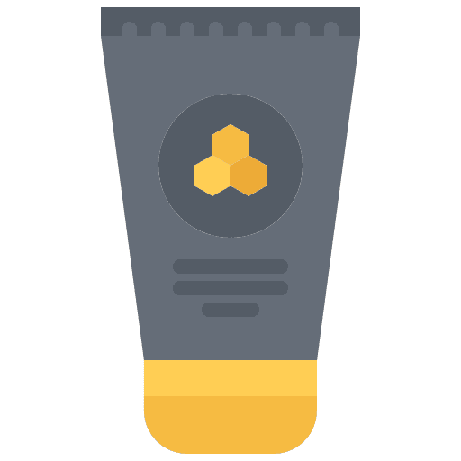 Cream skin care honey cream icon