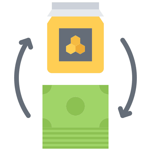 Honey farming and gardening purchase apiary icon Honey farming and gardening purchase apiary icon