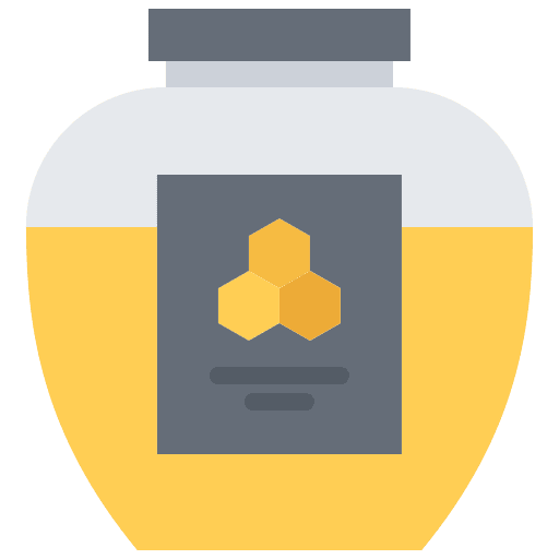 Honey jar honey beekeeping icon Honey jar honey beekeeping icon