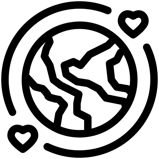 Globe globe global love icon