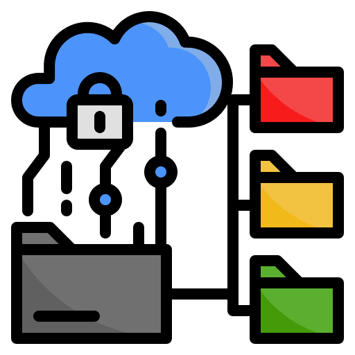Cloud database cloud database information big data icon Cloud database cloud database information big data icon