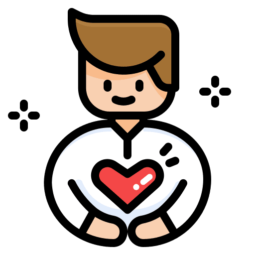 Understanding people heart love icon Understanding people heart love icon