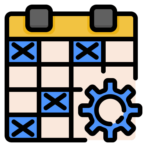 Time management organization skills time management appointment icon Time management organization skills time management appointment icon