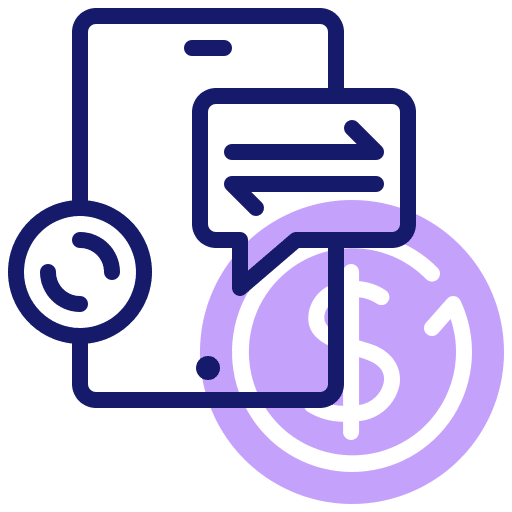 Mobile payment bank payment method business and finance icon Mobile payment bank payment method business and finance icon