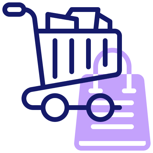 Online store online shop commerce and shopping website icon Online store online shop commerce and shopping website icon