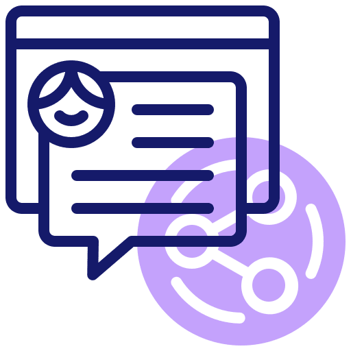 Social media instagram communications marketing icon Social media instagram communications marketing icon