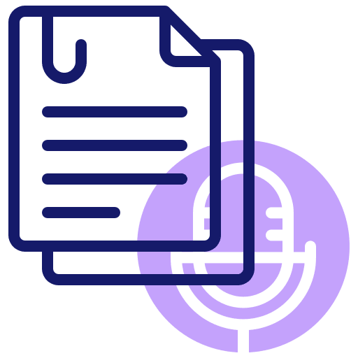 Document reporter bulletin journal icon Document reporter bulletin journal icon