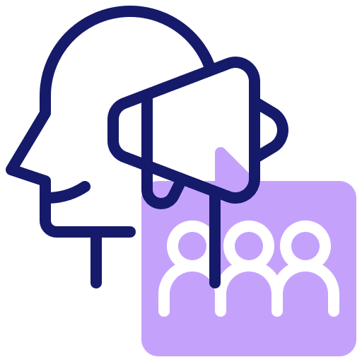 Public relation communications business public relation icon Public relation communications business public relation icon