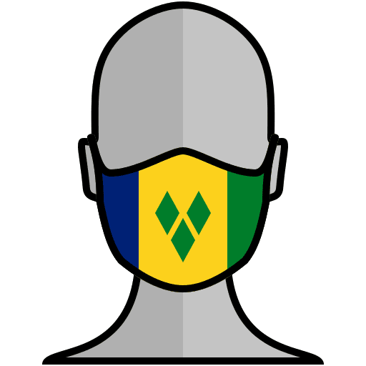 Face mask flag flags health and medical icon Face mask flag flags health and medical icon