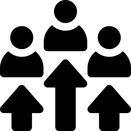 Growth up growth population icon Growth up growth population icon