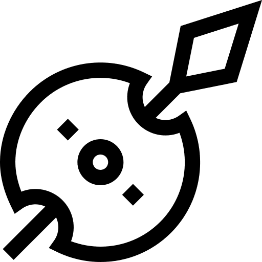Spear greek spear war icon