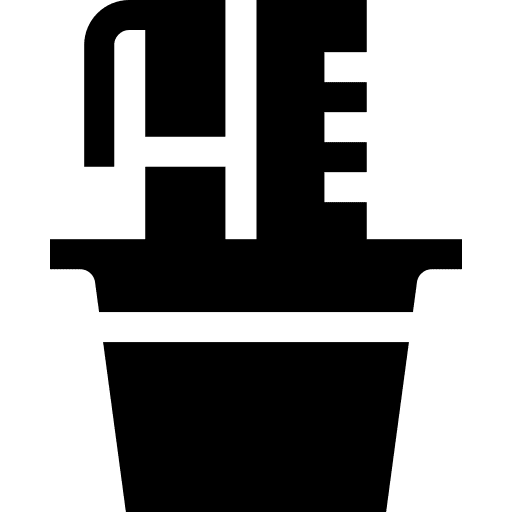 Pencil tools ruler education icon