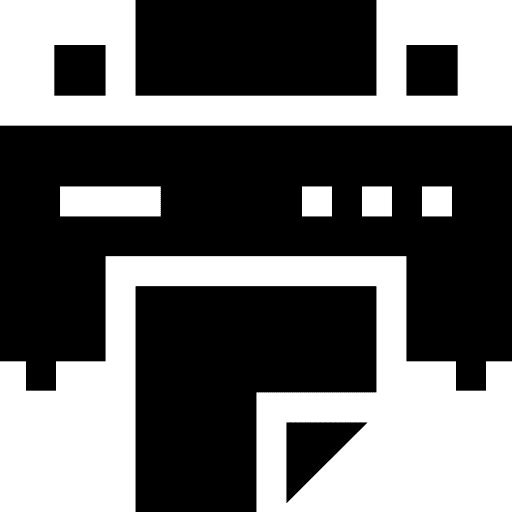 Printer ink technology print icon