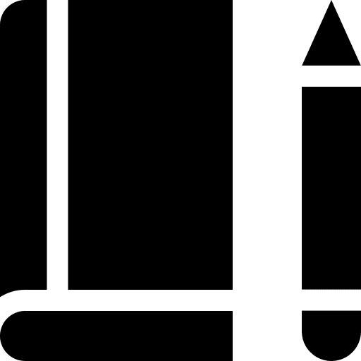 Book record book ui file icon
