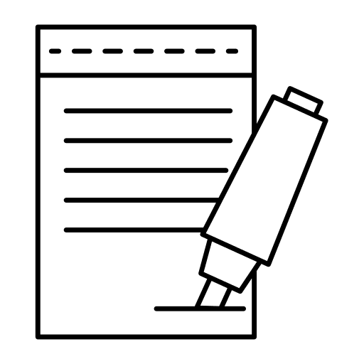 Highlight e learning form page icon